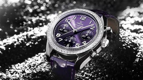 omega speedmaster purple